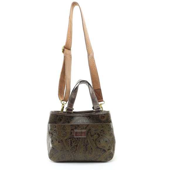 Relic Crossbody Purse Small Handbag | Brown - Picture 2 of 16